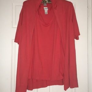 Chico’s twin sweater set. Perfect for fall weather